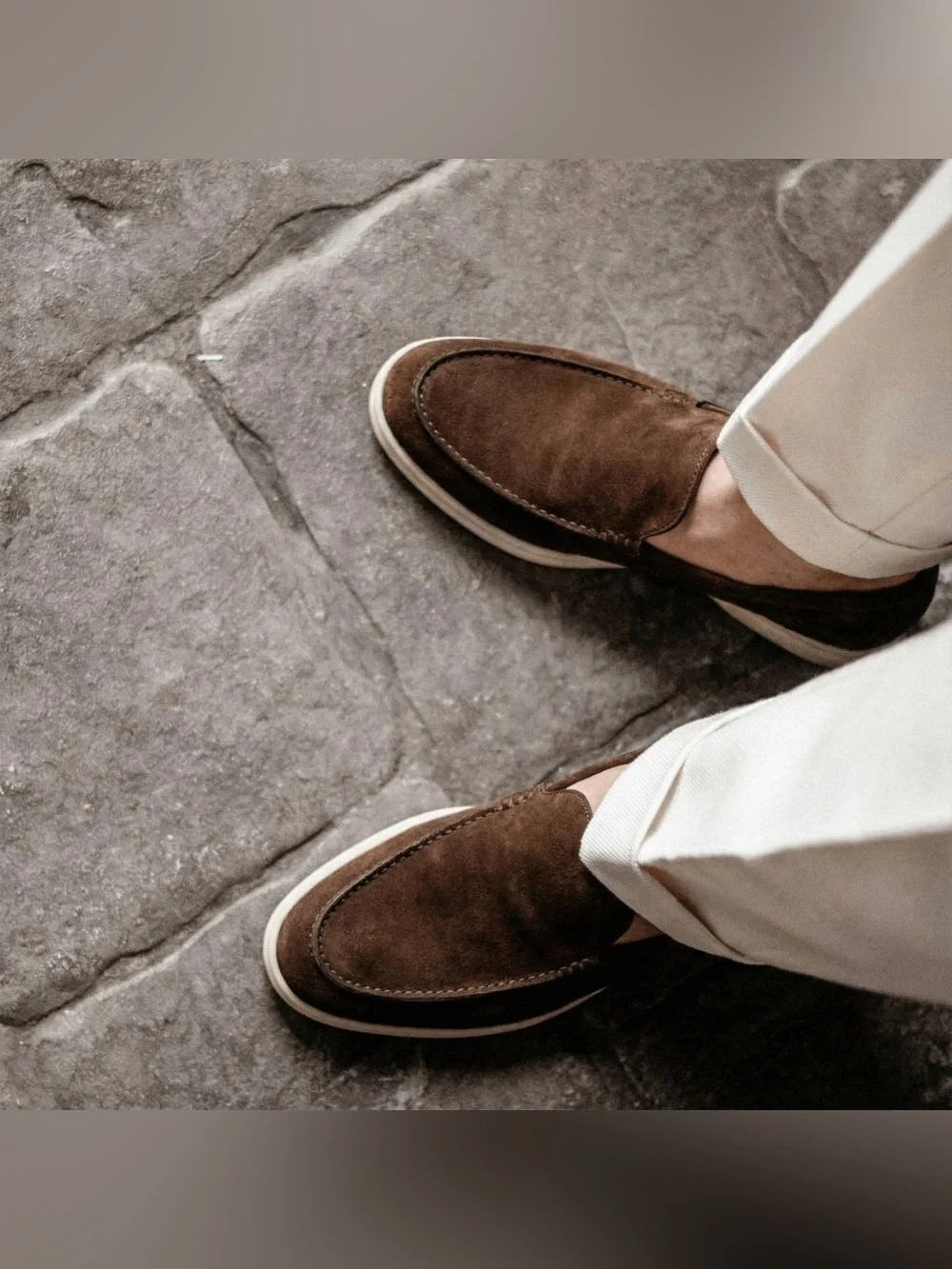 NIB Miramonti Chocolate Loafers